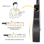 Enya Concert Ukulele Nova U 23’’ Carbon Fiber Travel Ukulele with Beginner Kit includes case, strap, capo and strings