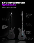 Enya Inspire 39" Carbon Fiber Smart Electric Guitar